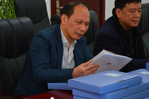 校长李伯超来我院进行党风廉政建设检查